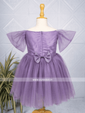 Cutedoll Orchid Sparkle Kids Party Dress