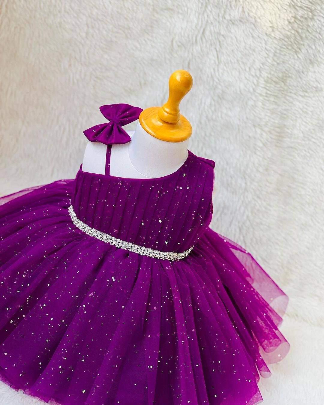 Cutedoll Net Sparkle Toddler Girls Dress