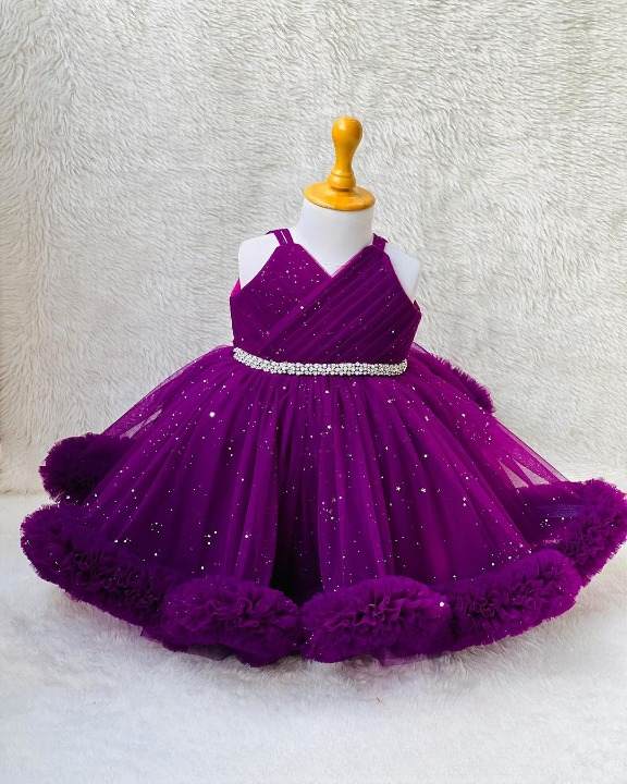 Cutedoll Net Sparkle Toddler Girls Party Dress