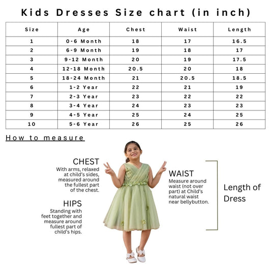 Cutedoll Red Silk Kids Frock Dress